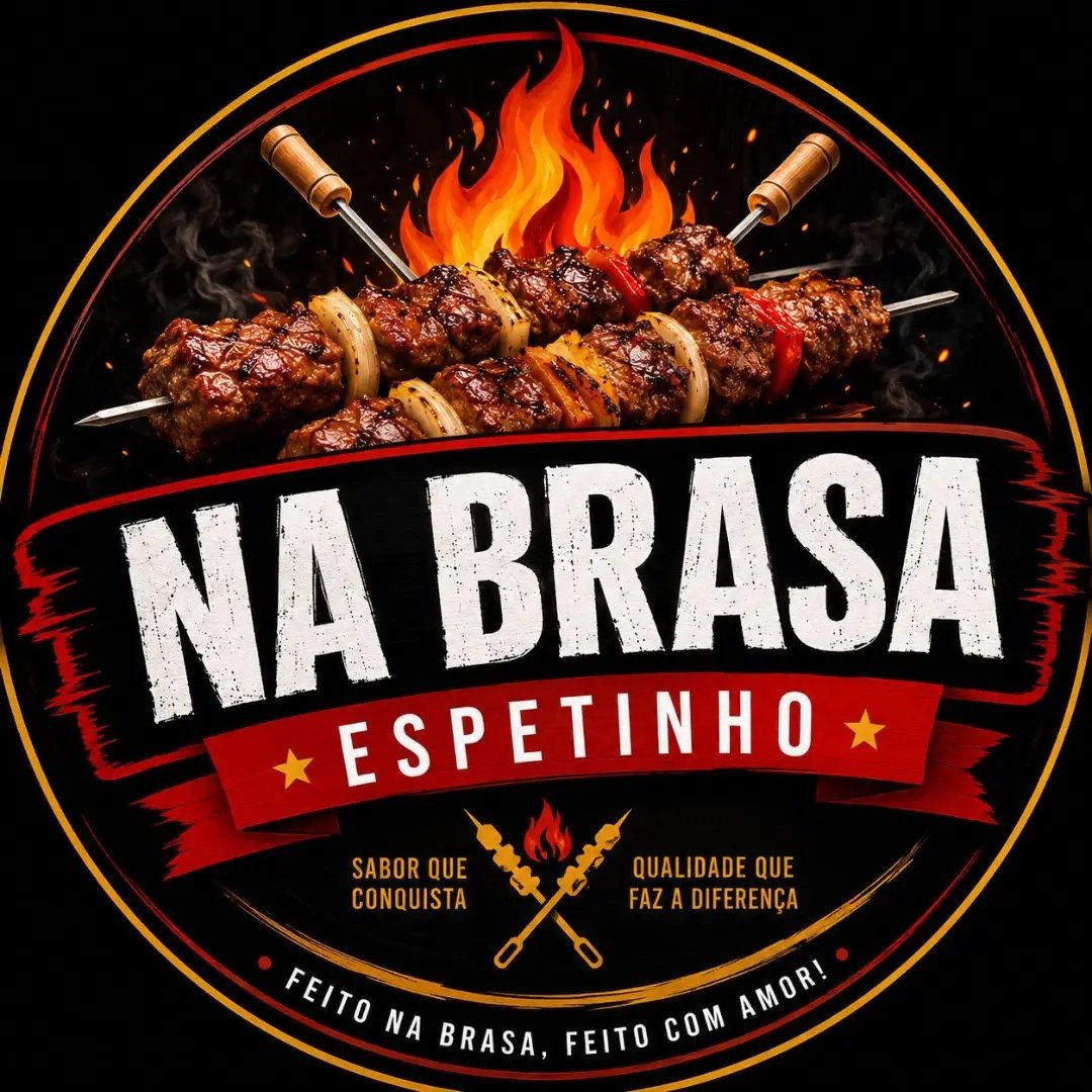 Logo Na Brasa Espetinho